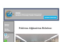 Tuesday Dialogue on “Pakistan-Afghanistan Relations”