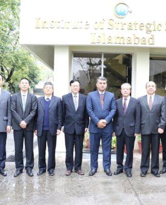 In-House meeting with 8-member delegation from Sichuan University