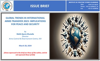Issue Brief on “Global Trends in International Arms Transfer 2023: Implications for Peace and Security”