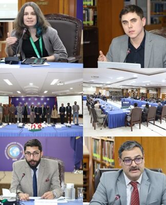 پریس ریلیز: آئی ایس ایس آئی نے یورپی اور یوریشین سیکیورٹی پر گفتگو کے لیے روس کے انسٹی ٹیوٹ آف ورلڈ اکانومی اینڈ انٹرنیشنل ریلیشنز اسکالر کی میزبانی کی۔