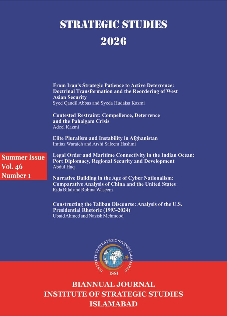 ISSI Publications Articles | Institute of Strategic Studies Islamabad