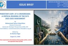 Issue Brief on “Pakistan’s GSP+ at a Crossroads: A Critical Reading of the EU’s 2023-2025 Assessment”